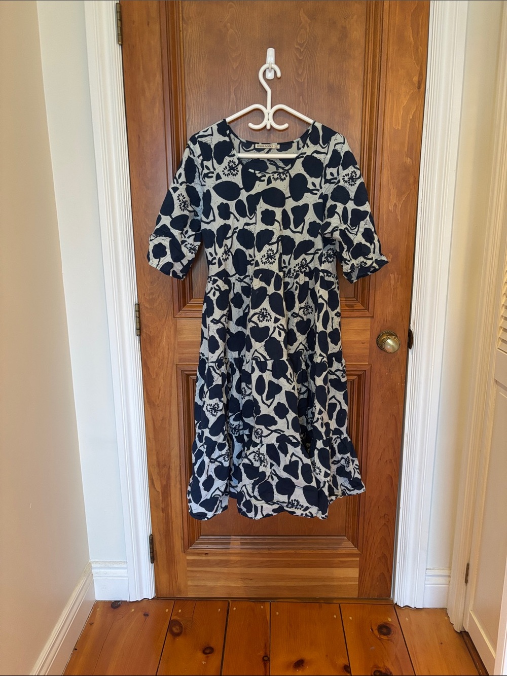 Dress Addict Navy & Light Blue Floral Dress